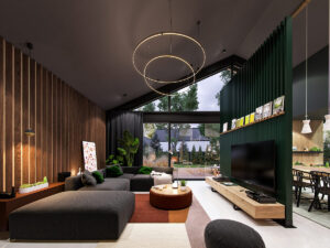 Residential interior design study