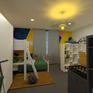 Room interior styling