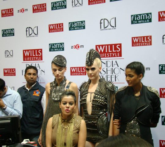 IADA'S fashion design students costume at fashion show