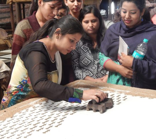 IADA'S College Students from bachelor of fashion practical