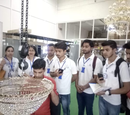 Interior design practical training