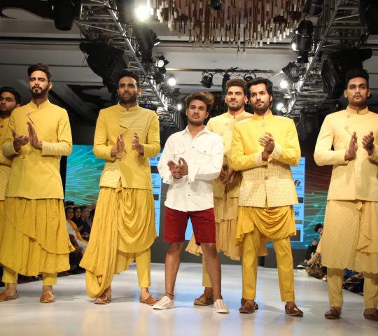 Fashion show organized by IADA students