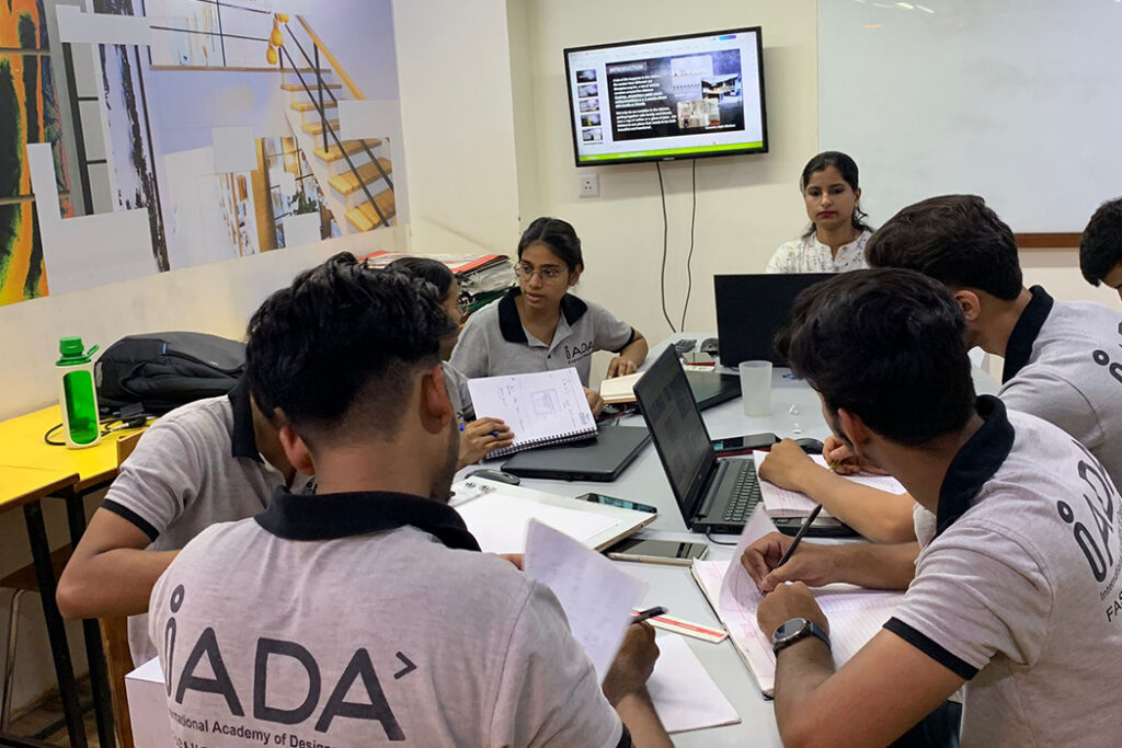 IADA students training